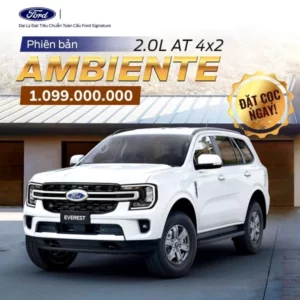 Ford Everest Ambiente 2.0L 4x2 AT Single Turbo