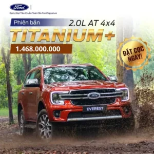 Ford Everest Titanium+ 2.0L AT 4x4 2023