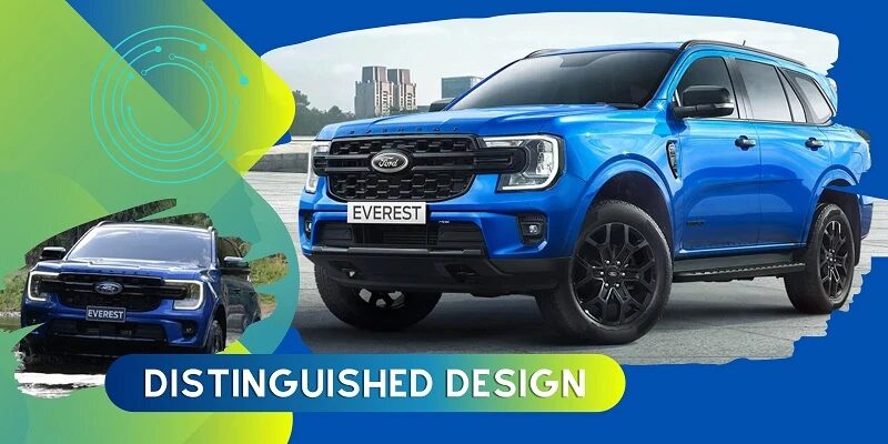 Thiết kế Ford Everest thế hệ mới 2023