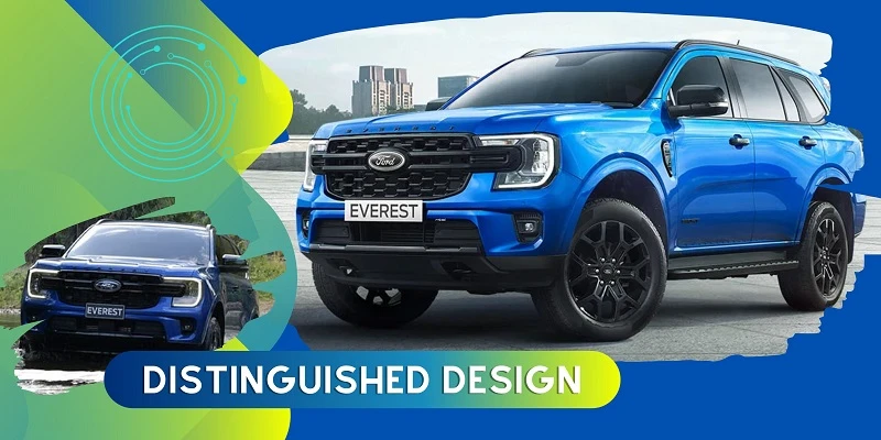 Thiết kế Ford Everest thế hệ mới 2023