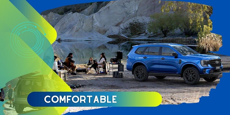 Tiện nghi Ford Everest Thế Hệ Mới 2023
