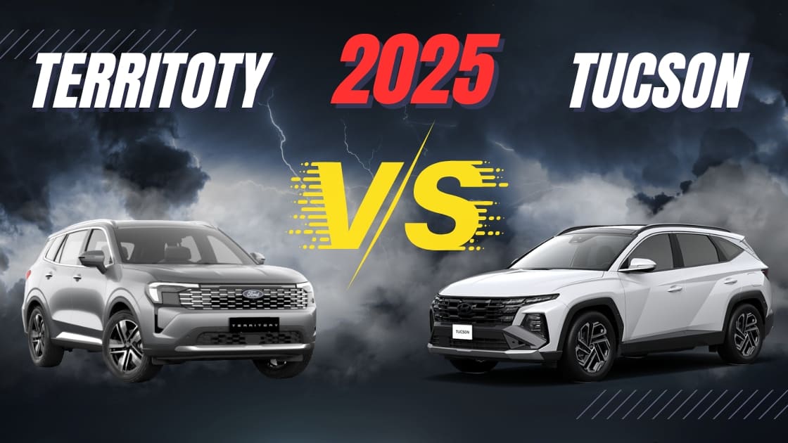 So sánh Ford Territory 2025 vs Hyundai Tucson